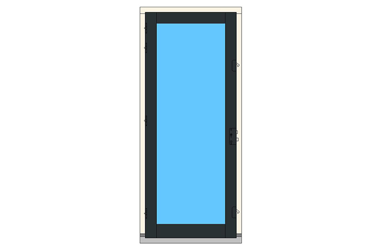 A01 deurkozijn buitendraaiend