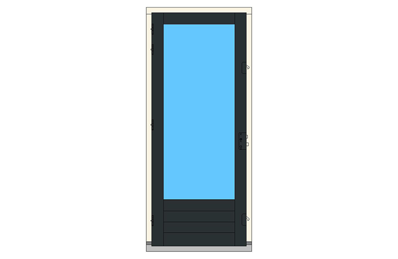 A04 deurkozijn buitendraaiend