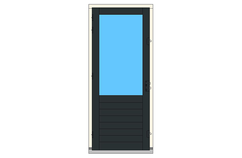 A08 deurkozijn buitendraaiend