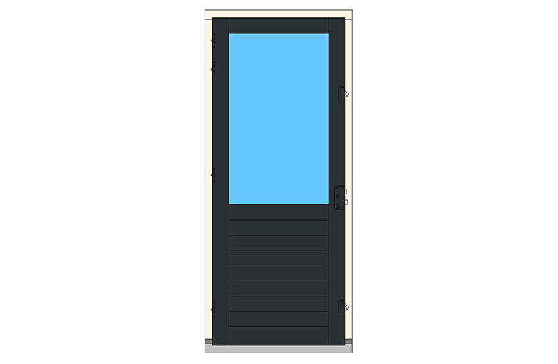 A09 deurkozijn buitendraaiend