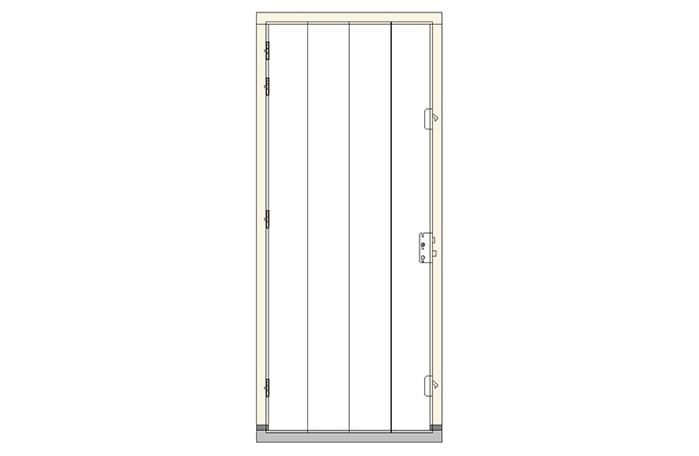 A-V4 deurkozijn buitendraaiend