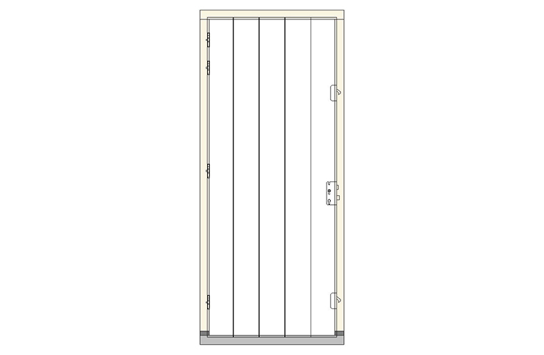 A-V5 deurkozijn buitendraaiend