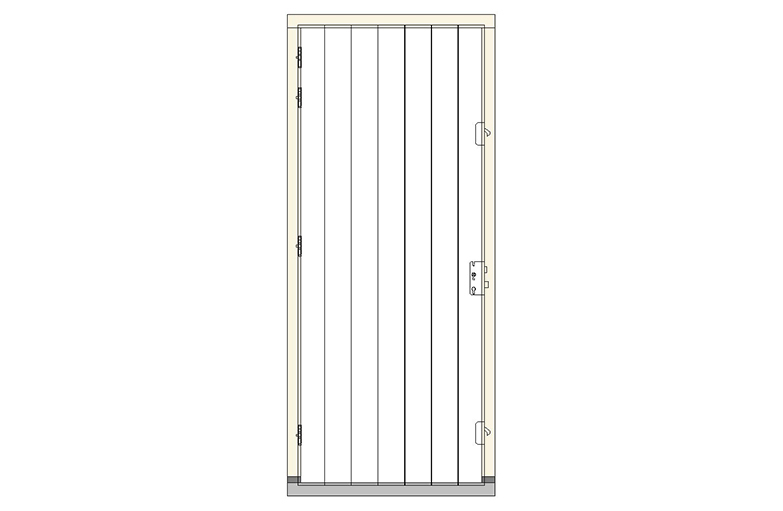 A-V7 deurkozijn buitendraaiend