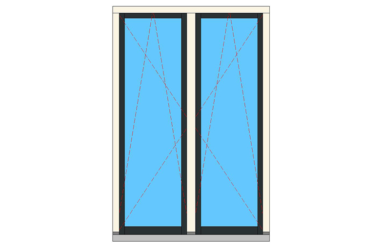 E-LR-TS1 raamkozijnen draaikiep