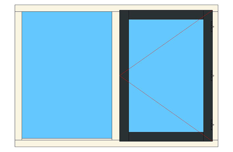 F-TS1-b draairaamkozijnen buitendraaiend